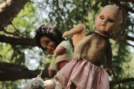 The eerie Island of the Dolls, just outside Mexico City